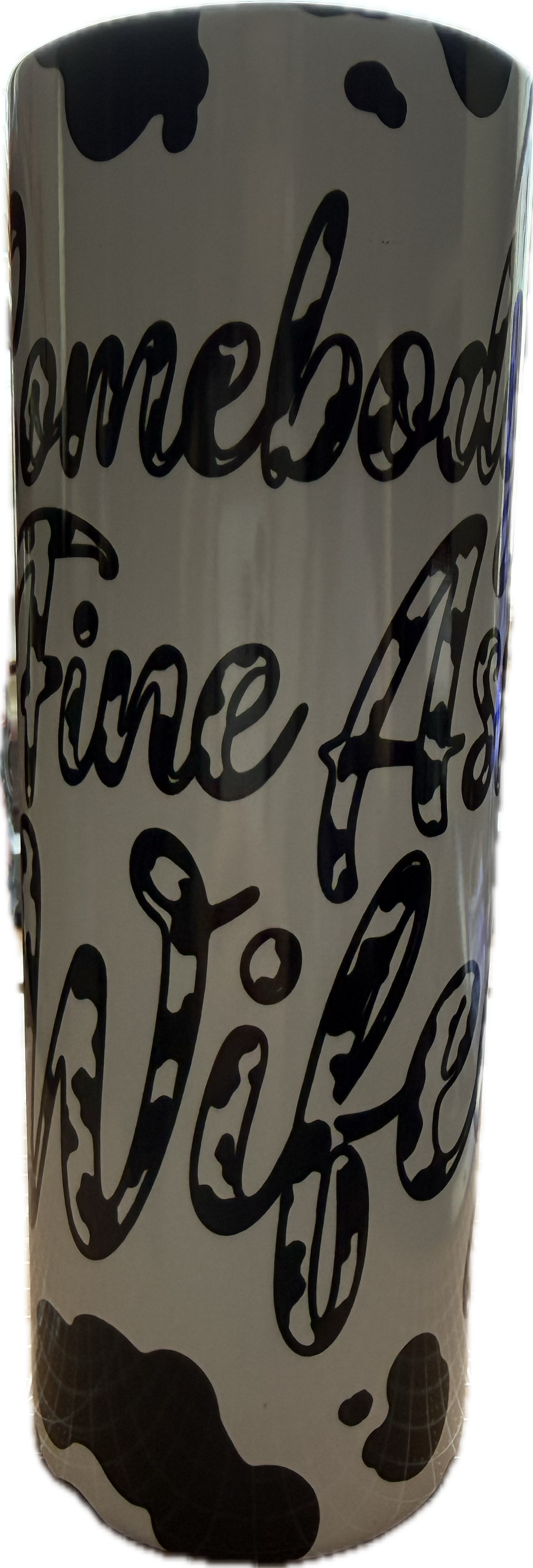 20oz tumbler. Customized