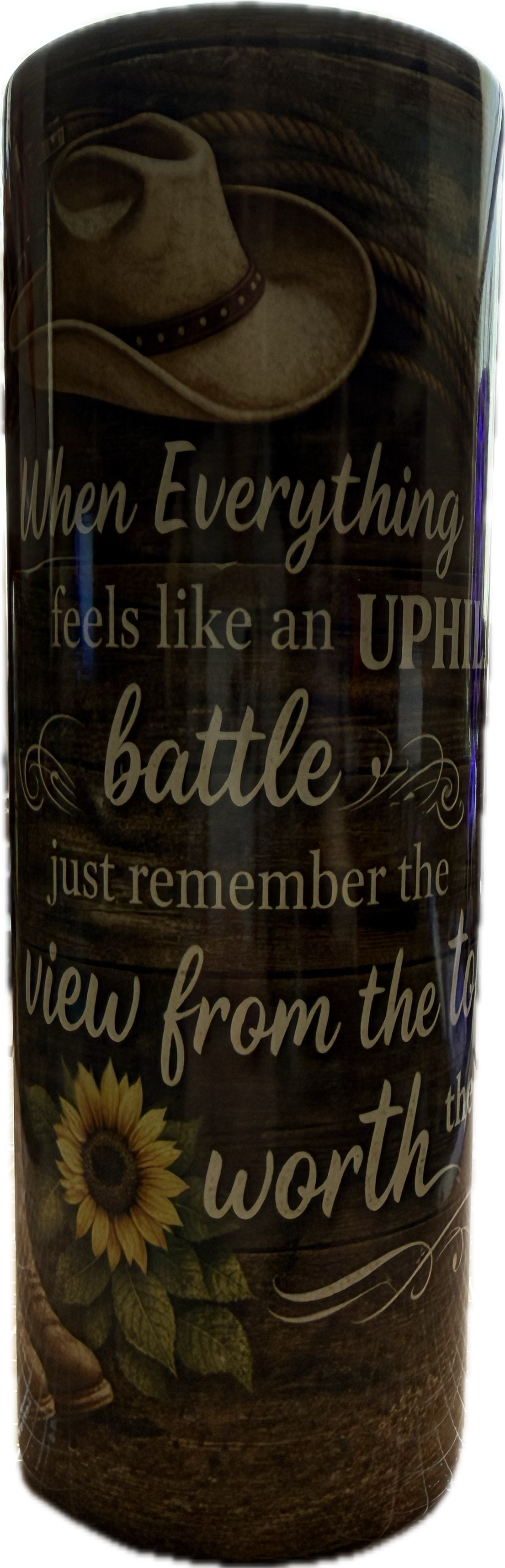 20oz tumbler. Customized