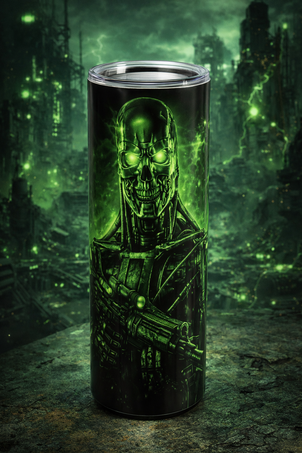 20oz tumbler glow in the dark customized