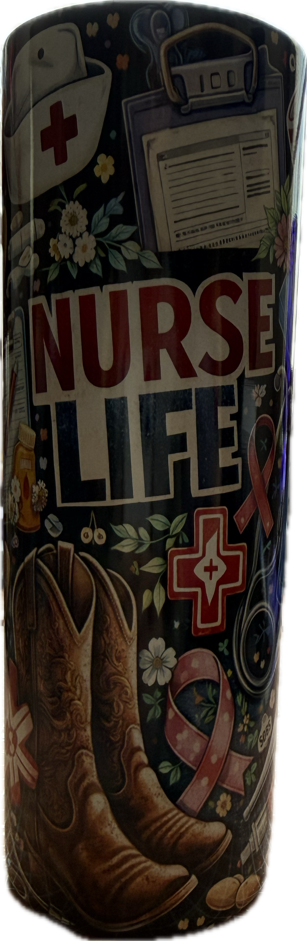 20oz tumbler. Customized