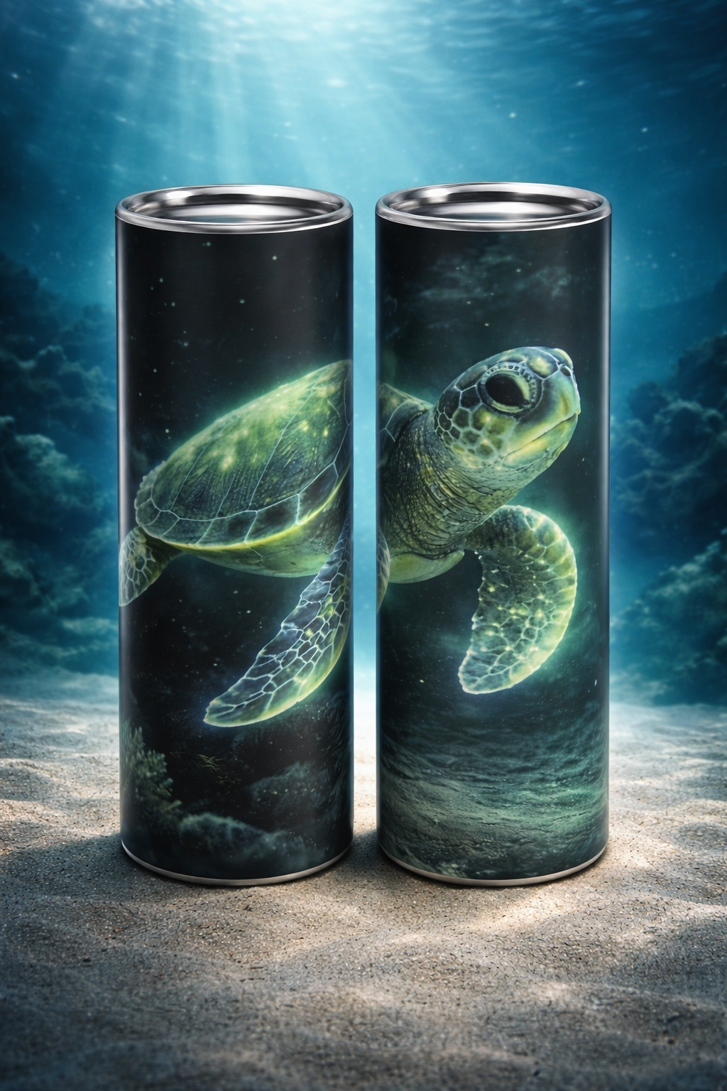 20oz tumbler glow in the dark customized