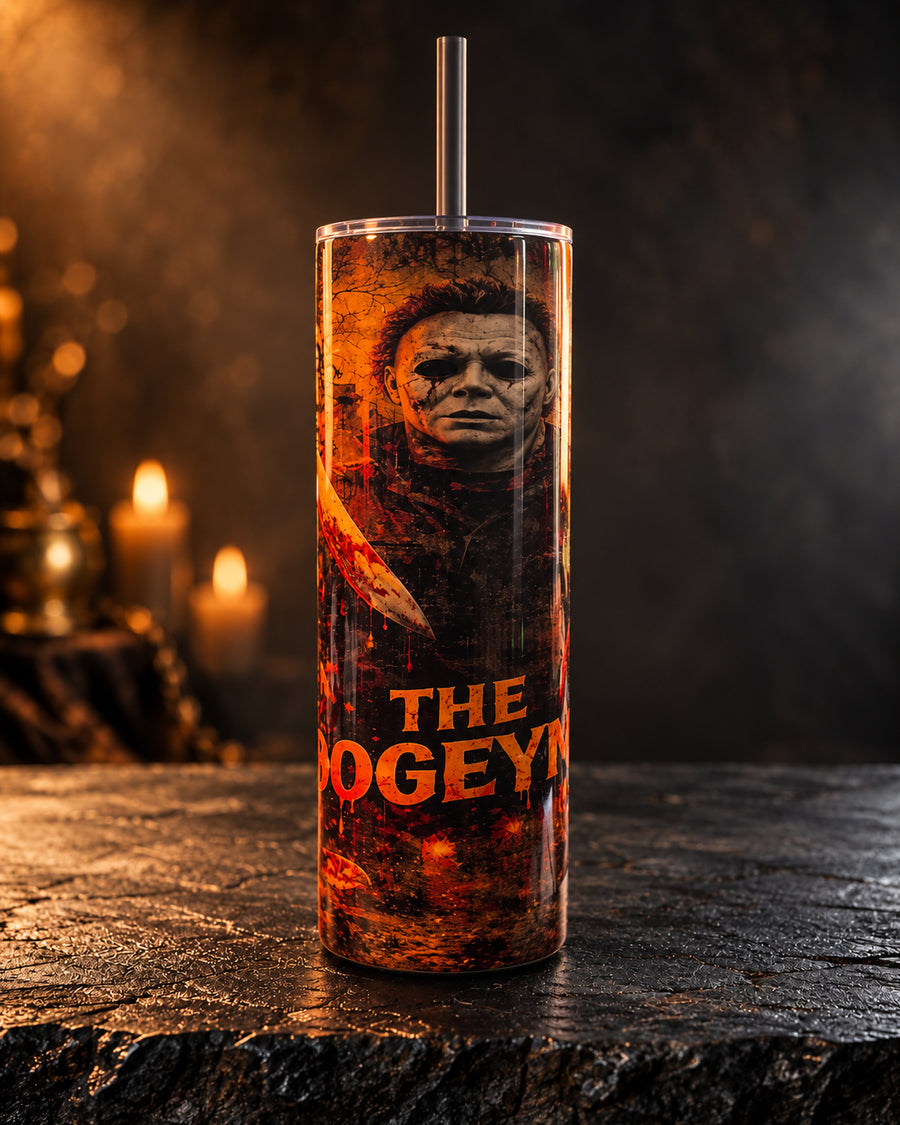 Boogeyman Horror Portrait Tumbler