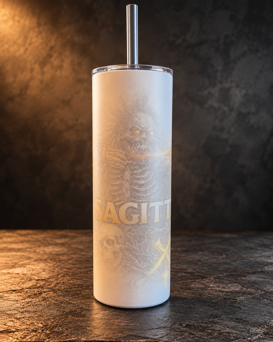 Sagittarius Glow-in-the-Dark Zodiac Tumbler